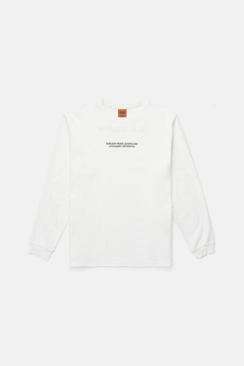 Local Terry Ls T-Shirt White