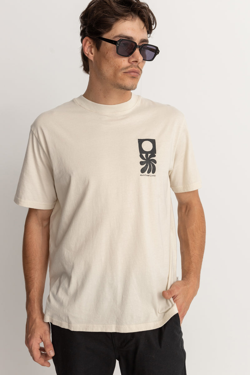 Flora Vintage SS T-Shirt Vintage White