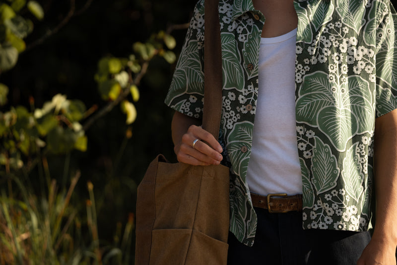 Foliage Ss Shirt Moss