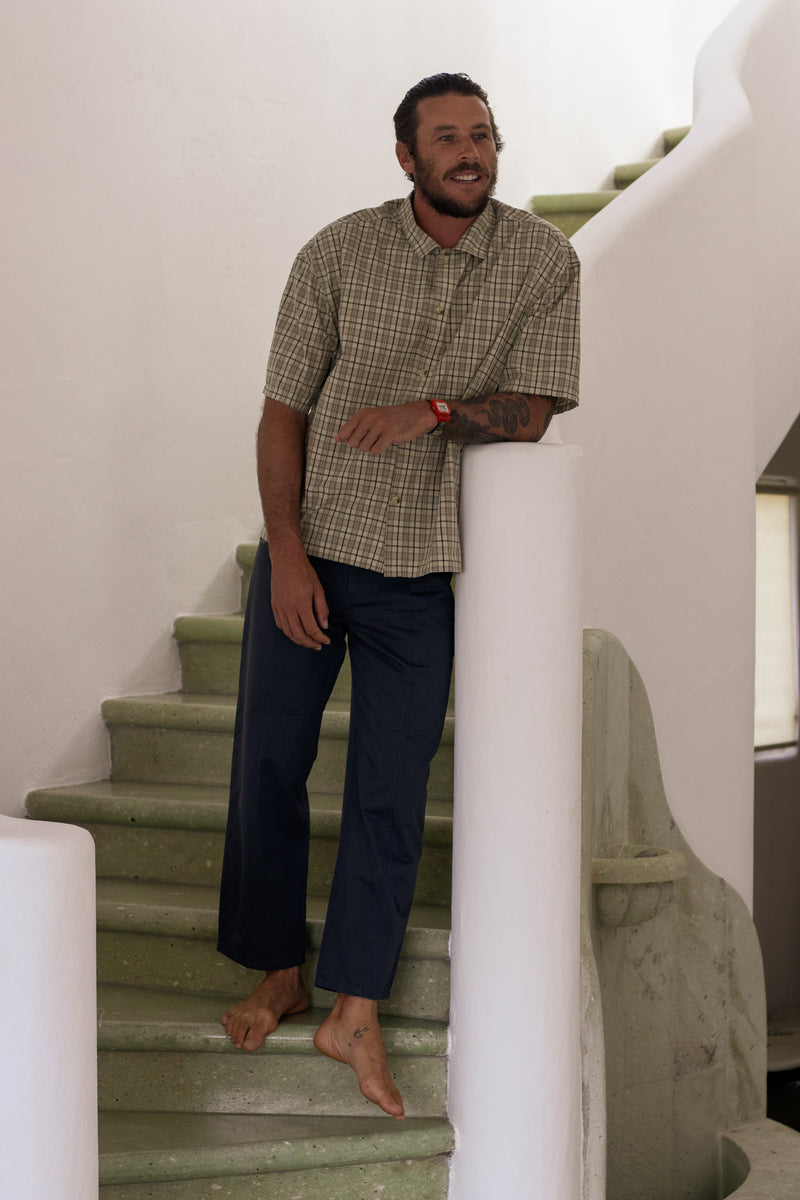 Longreach Relaxed Ss Shirt Cream