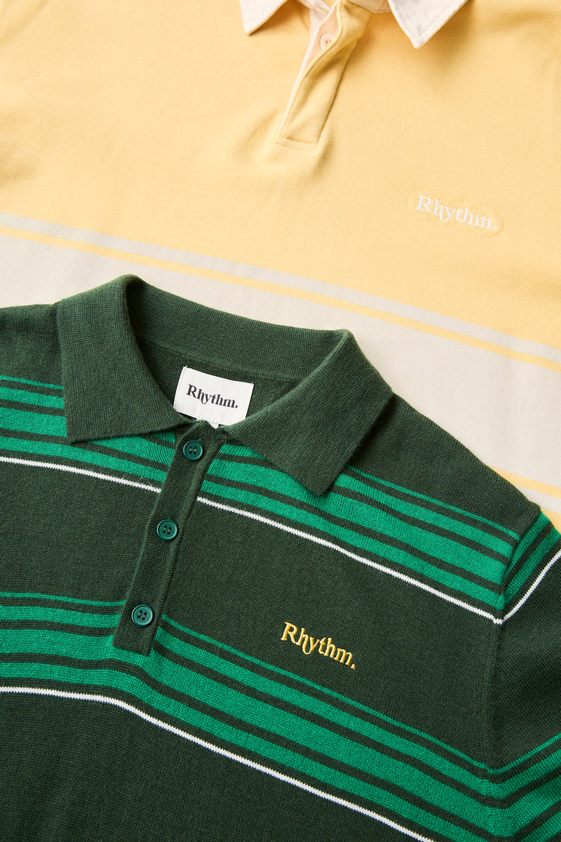 Langer Ss Polo Beer Bottle Green