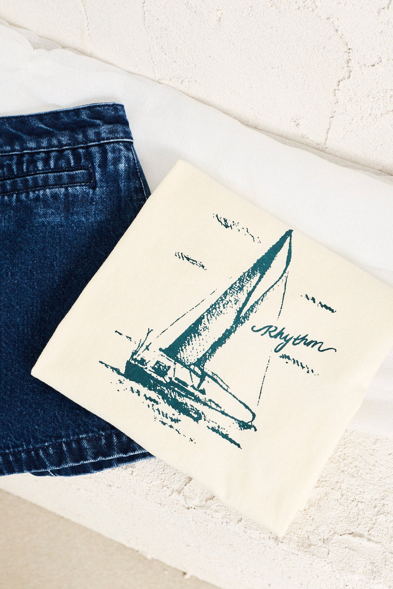 Sailer Ringer Tee Cream