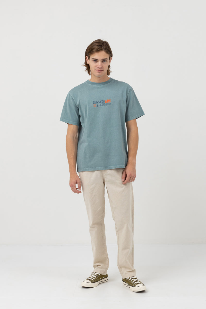 Signal Vintage Ss T Shirt Blue Fog