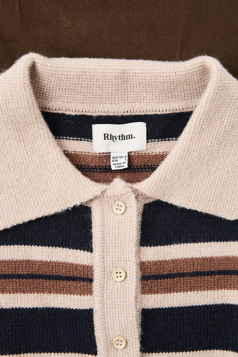Shoreline Rugby Sweater Sand