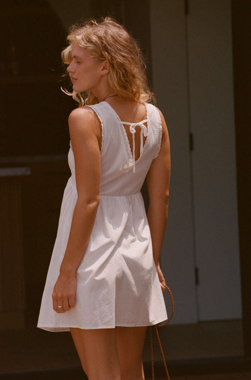 Presley Dress Off White