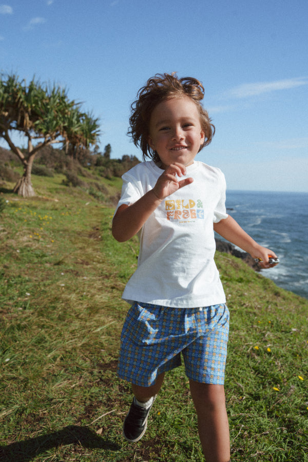 Kids Wild And Free Ss T-Shirt
