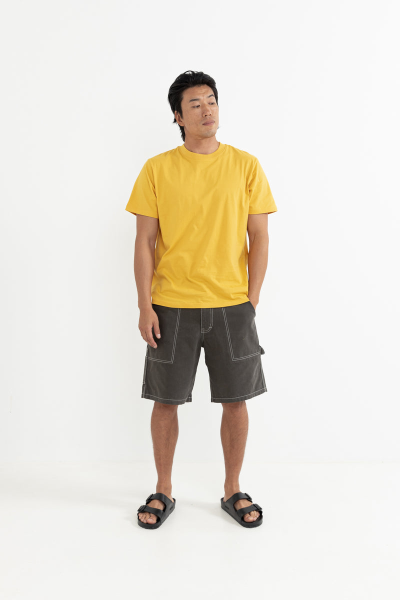 Essential Ss T-Shirt Sun Yellow