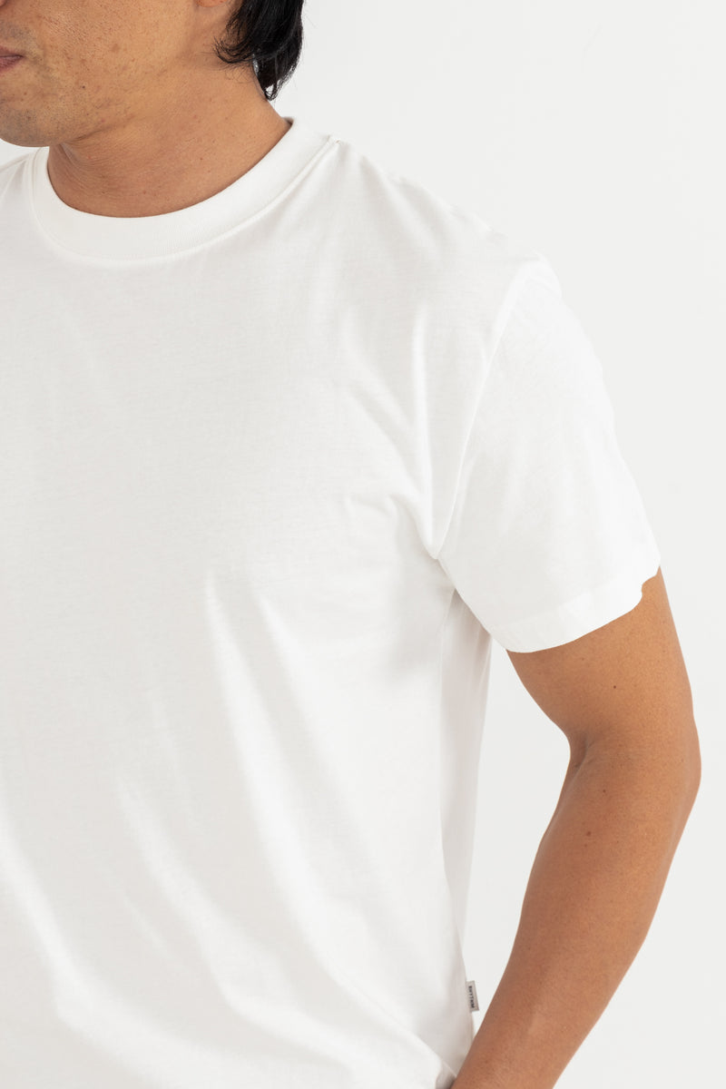 Essential Ss T-Shirt Natural White