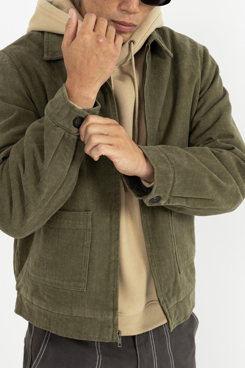 Twill Duty Jacket Olive