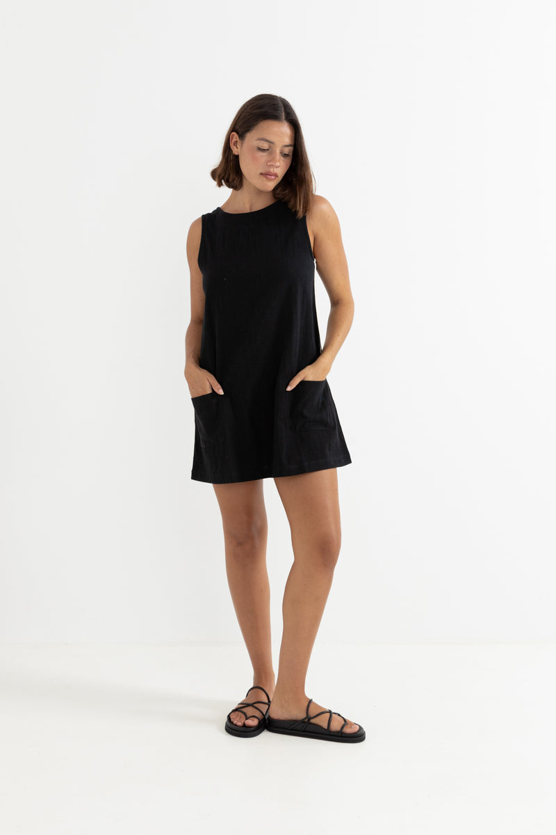 Hanalei Mini Dress Black