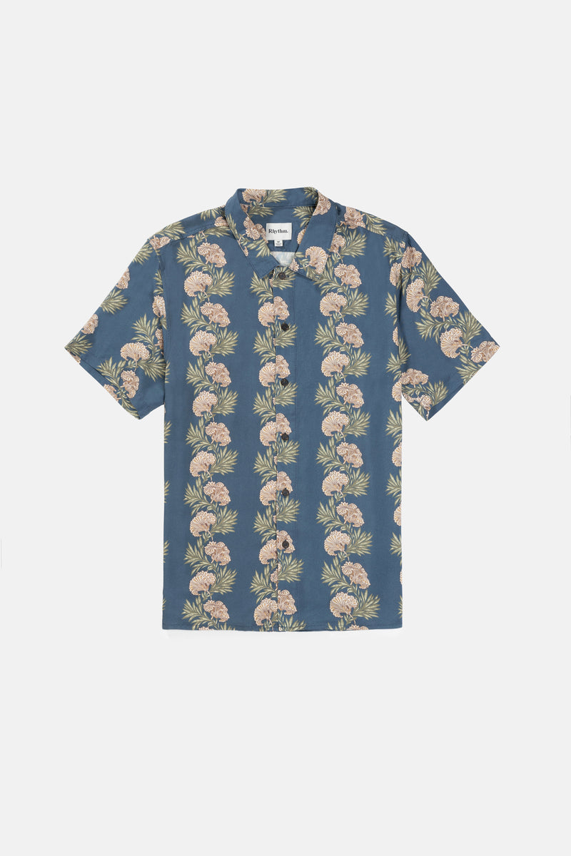 Tropics SS Shirt Blue