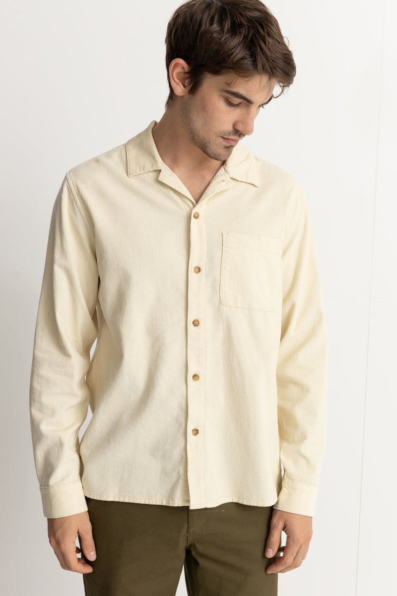 Cord LS Shirt Natural
