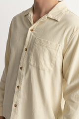 Cord LS Shirt Natural