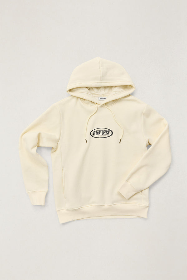Elliptic Fleece Hood Ecru