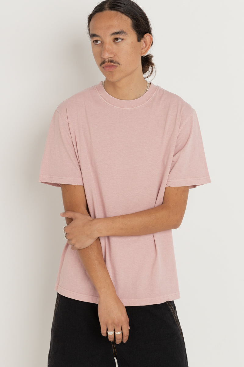 Essential Vintage Ss T-Shirt Mauve