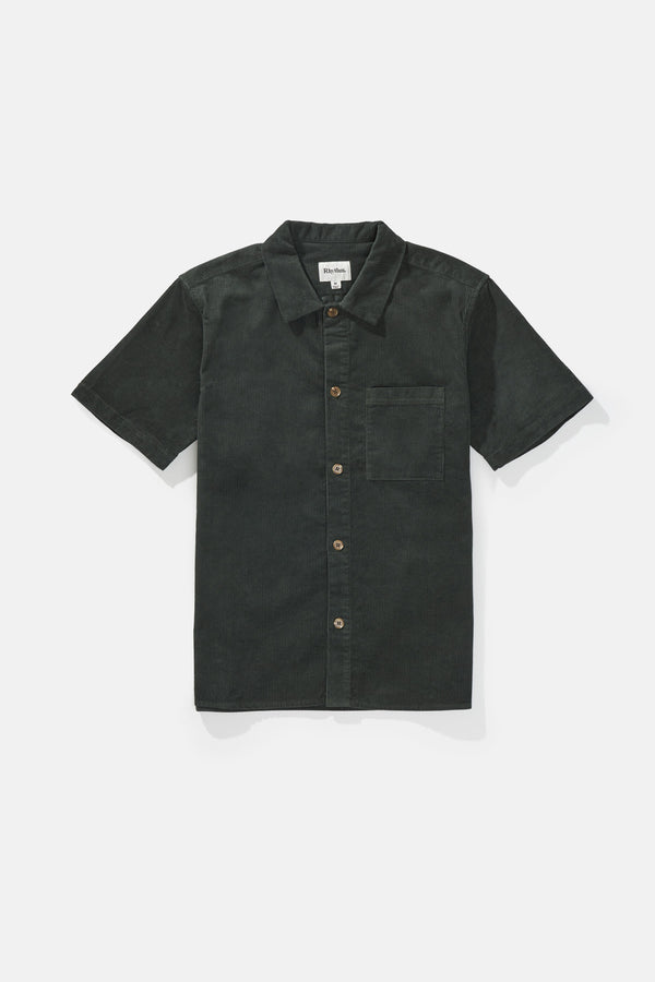 Cord SS Shirt Forest