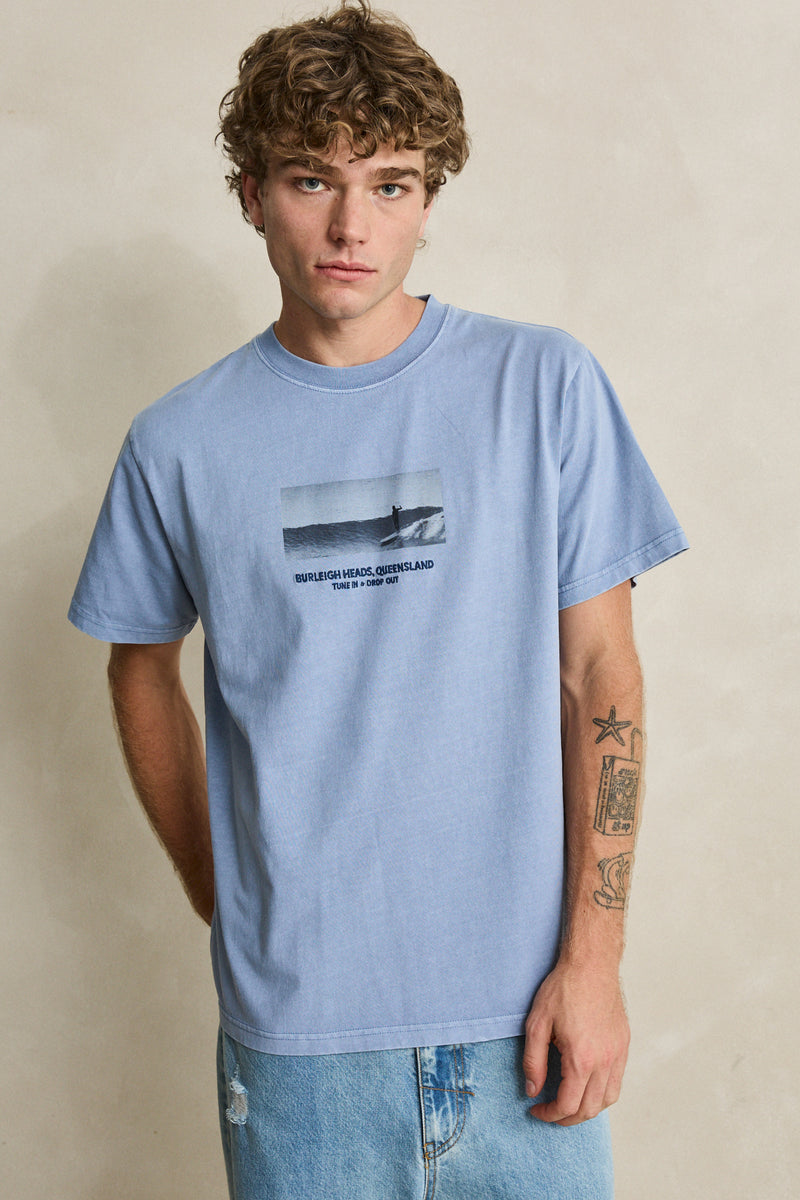 Headland Vintage Ss T-Shirt Slate – Rhythm