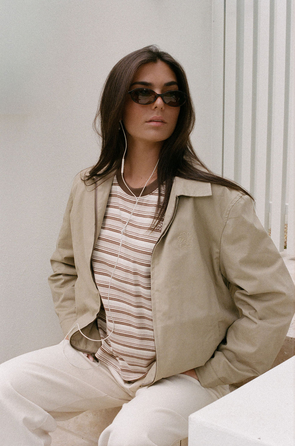 Riley Twill Jacket Oak – Rhythm