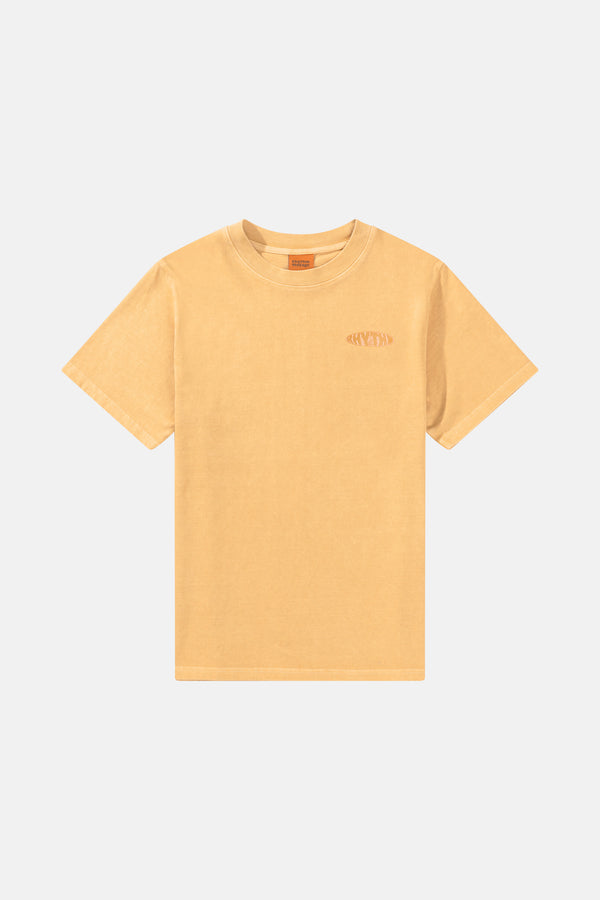 Sound Printed Vintage Ss T Shirt Orange