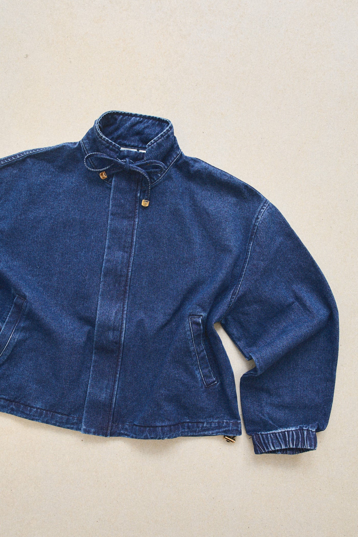 Juna Denim Funnel Jacket Dark Blue Wash – Rhythm