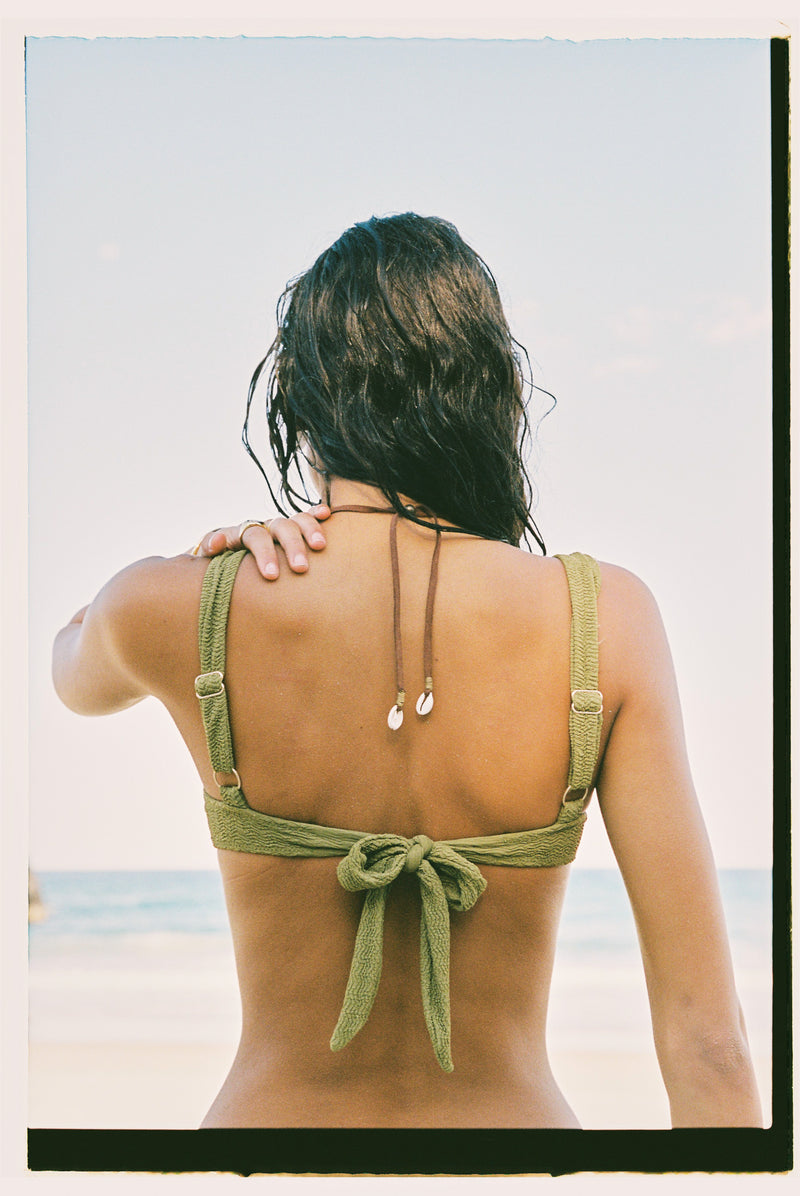 Tidewave Texture Underwire Balconette Top