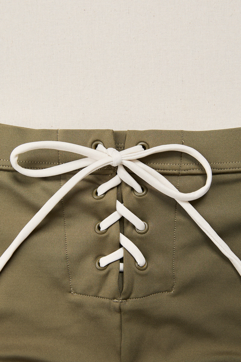 Piper Active Lace-Up Surf Short