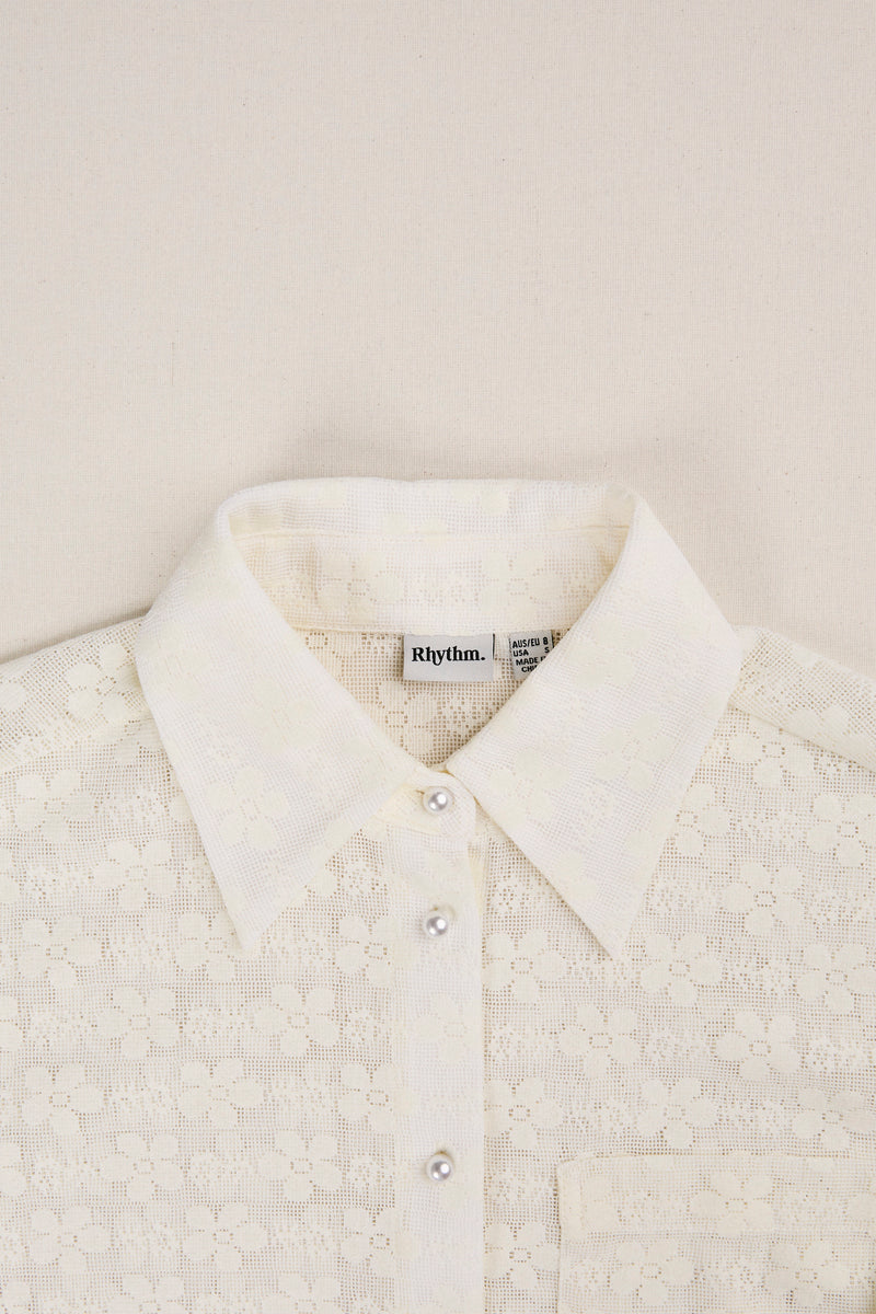 Bardot Lace Ls Shirt