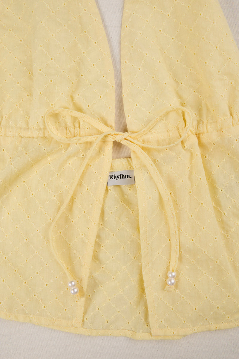 Porto Eyelet Halter Top