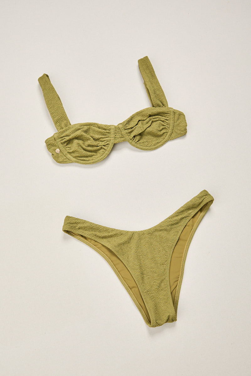 Tidewave Texture Underwire Balconette Top