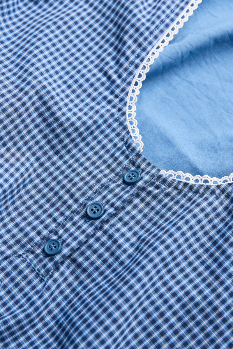 Poipu Check Mini Dress