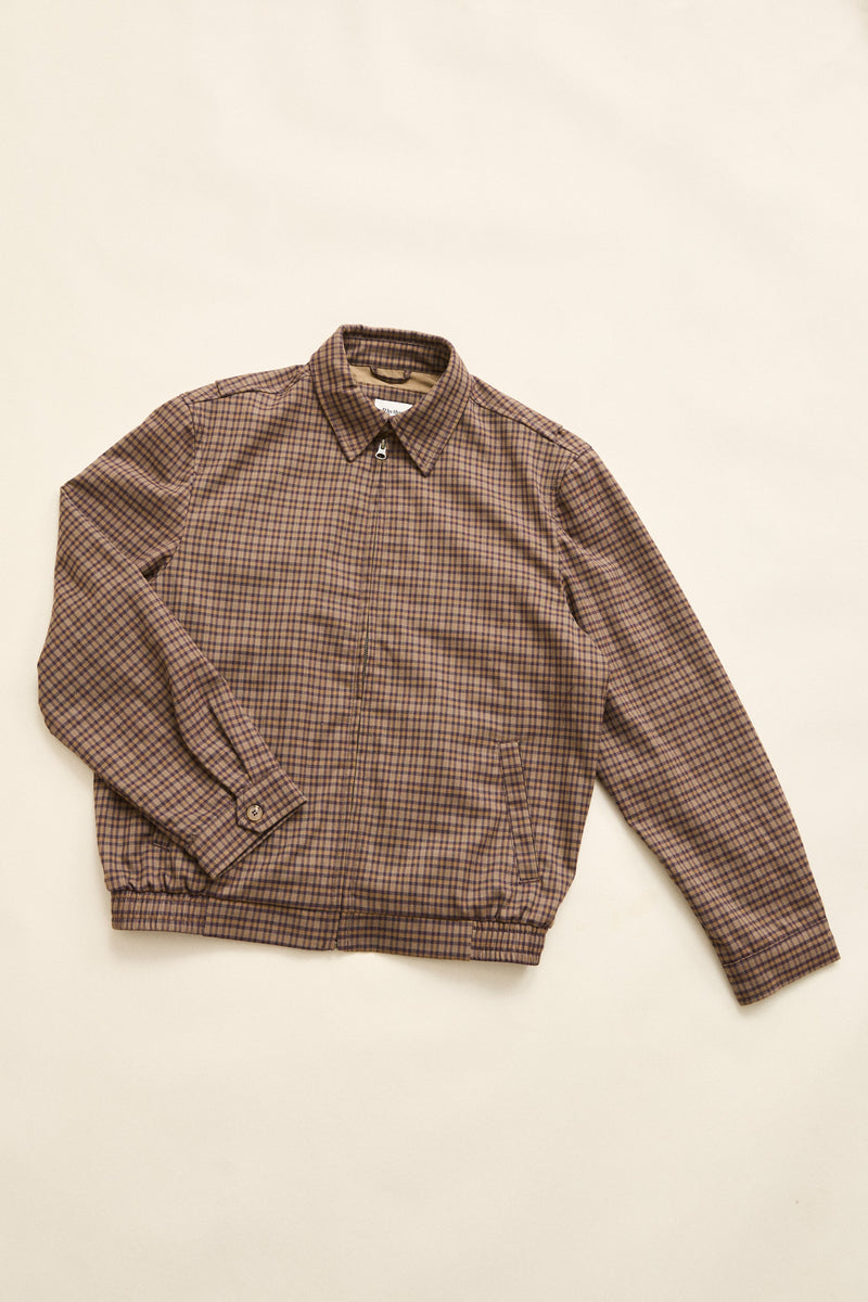 Jordy Check Jacket Cafe