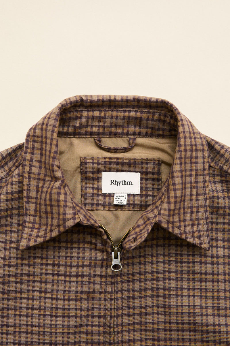 Jordy Check Jacket Cafe