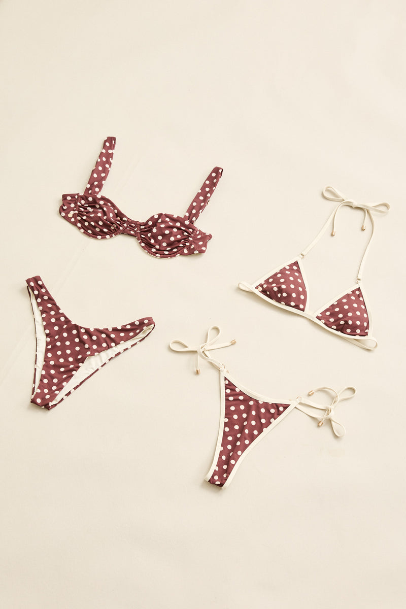 Dotti Tie Side Itsy Pant Cafe