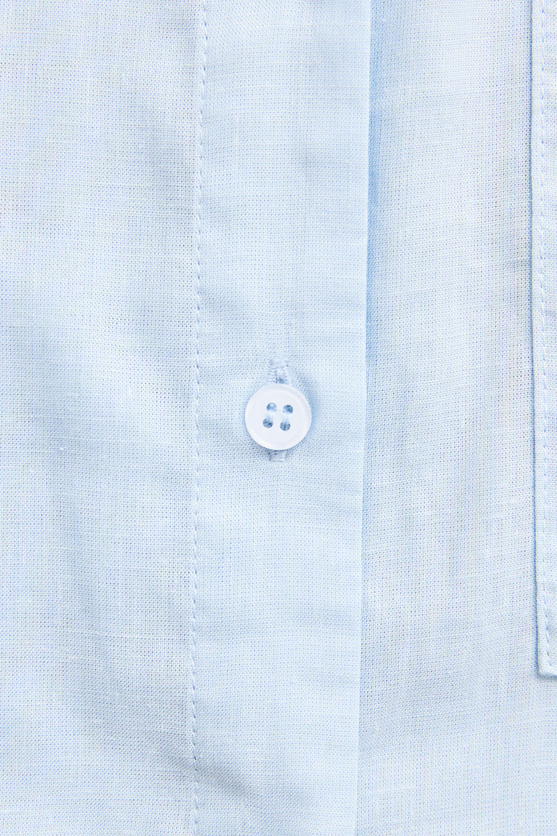 Pia Oversized Shirt  Blue