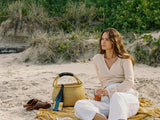 Ballet Wrap Top Oatmeal