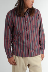 Holiday Stripe Shirt Red