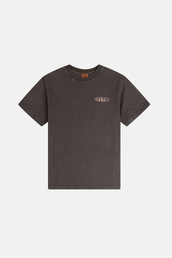 Sound Printed Vintage Ss T Shirt Black