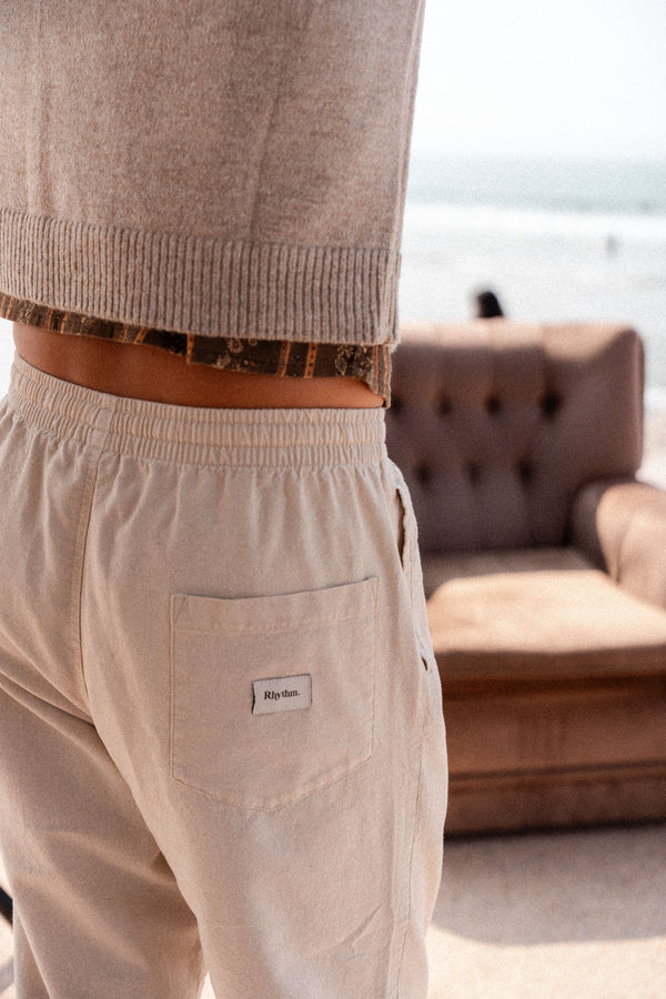 Linen Jam Pant Bone