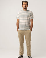 Cairo Stripe Vintage SS T-Shirt Natural
