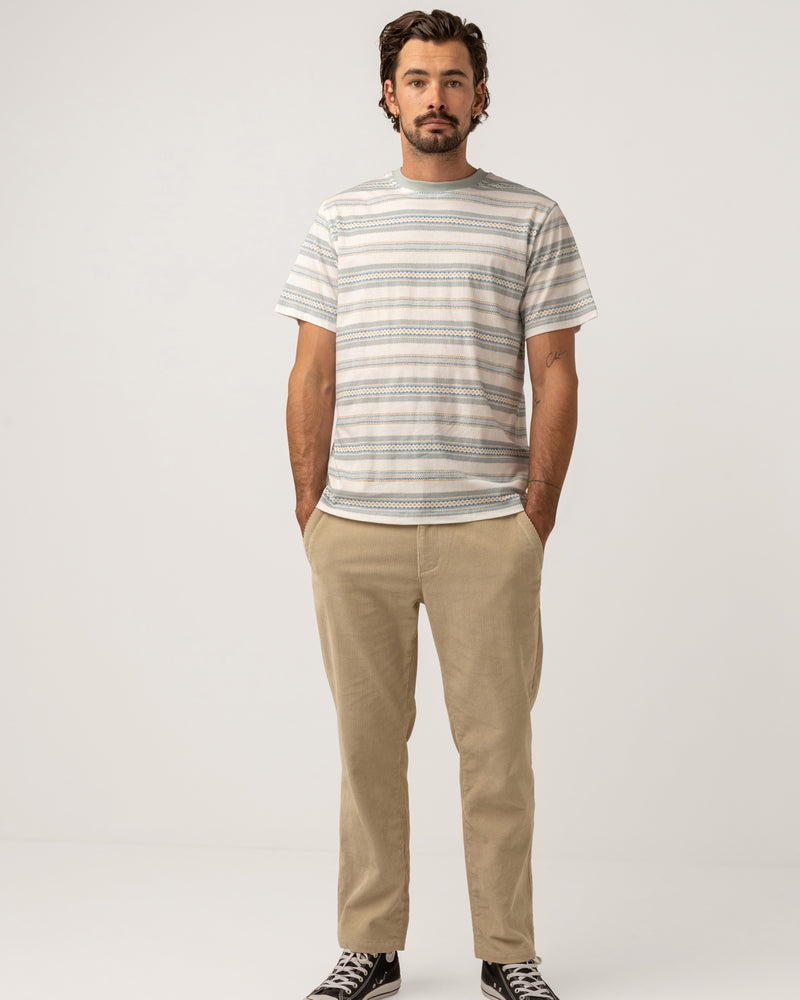 Cairo Stripe Vintage SS T-Shirt Natural