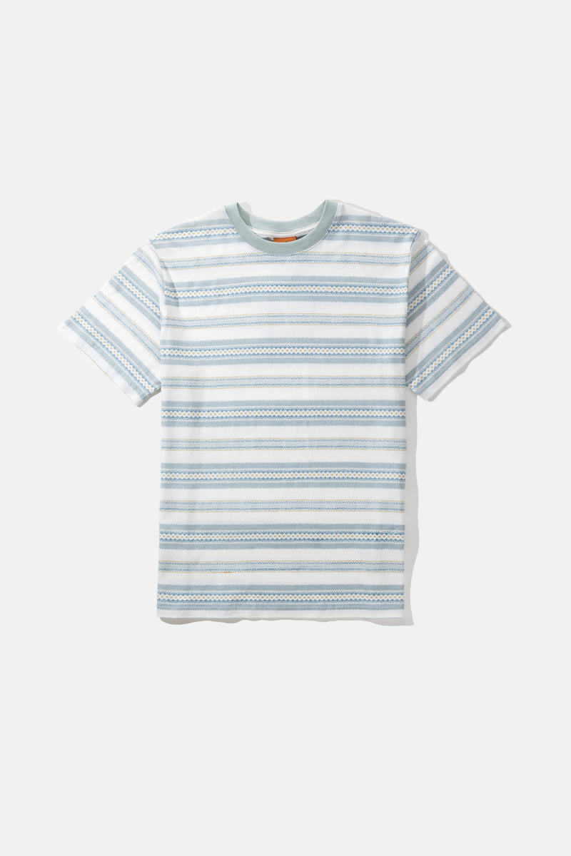 Cairo Stripe Vintage SS T-Shirt Natural