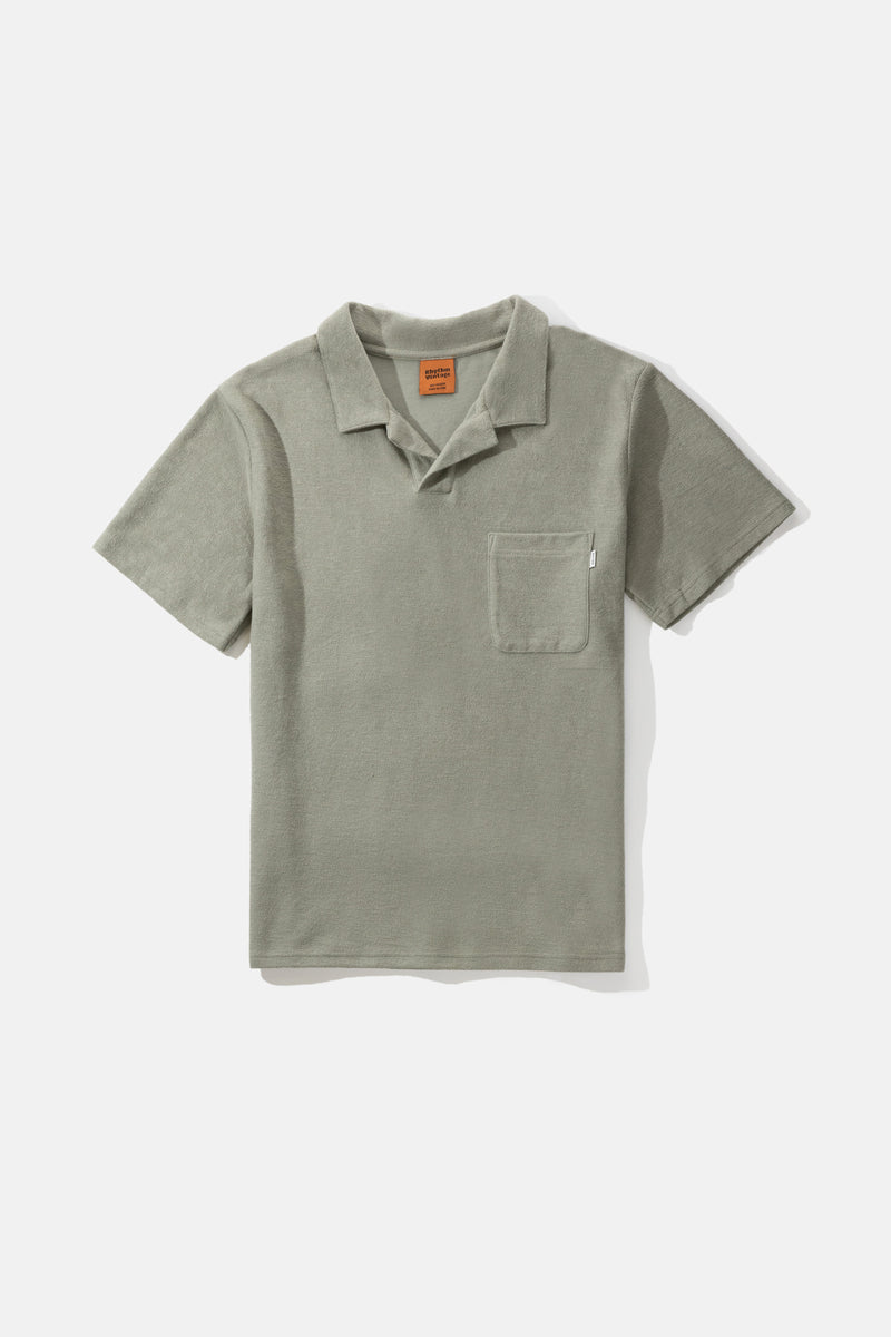 Vintage Terry Polo Sage
