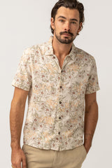 Malia Linen Ss Shirt Natural