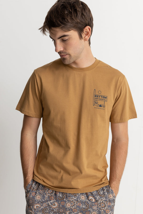 Lull Ss T-Shirt Camel