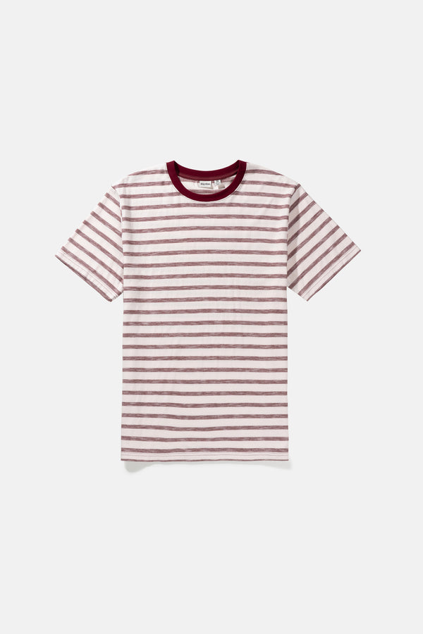Everyday Stripe SS T-Shirt Mulberry