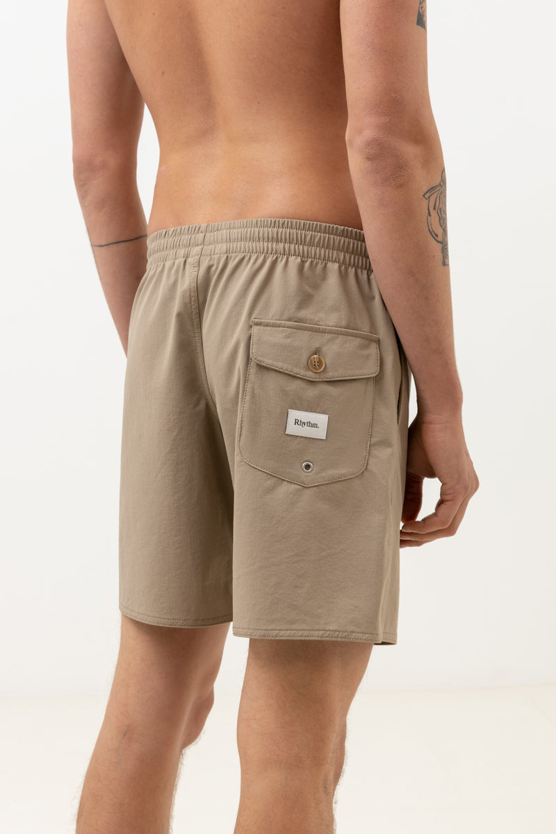 Textured Stretch Beach Short Sand