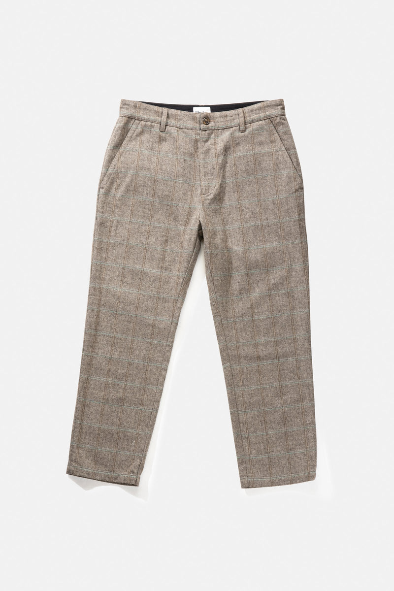 Essential Trouser Chocolate Herringbone