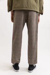 Essential Trouser Chocolate Herringbone