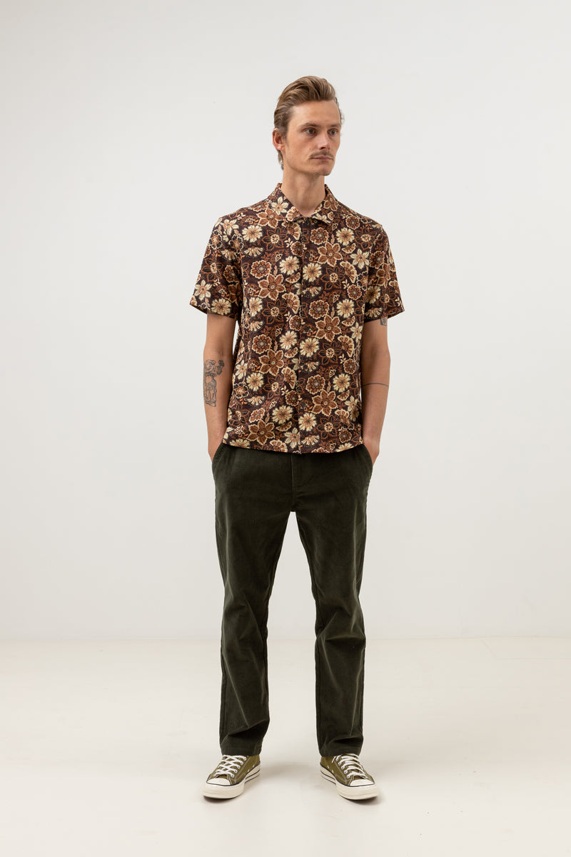 Cantabria Linen SS Shirt Brown