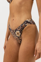 Cantabria Floral Holiday Pant Brown